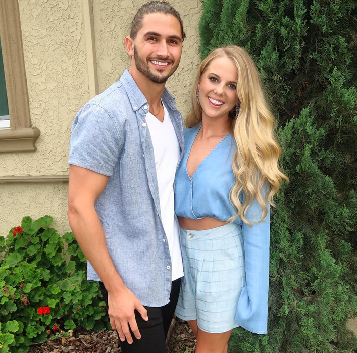 Nicole Franzel and Victor Arroyo