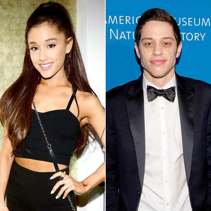 Ariana Grande and Pete Davidson