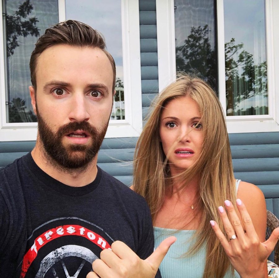 James Hinchcliffe Becky Dalton engaged