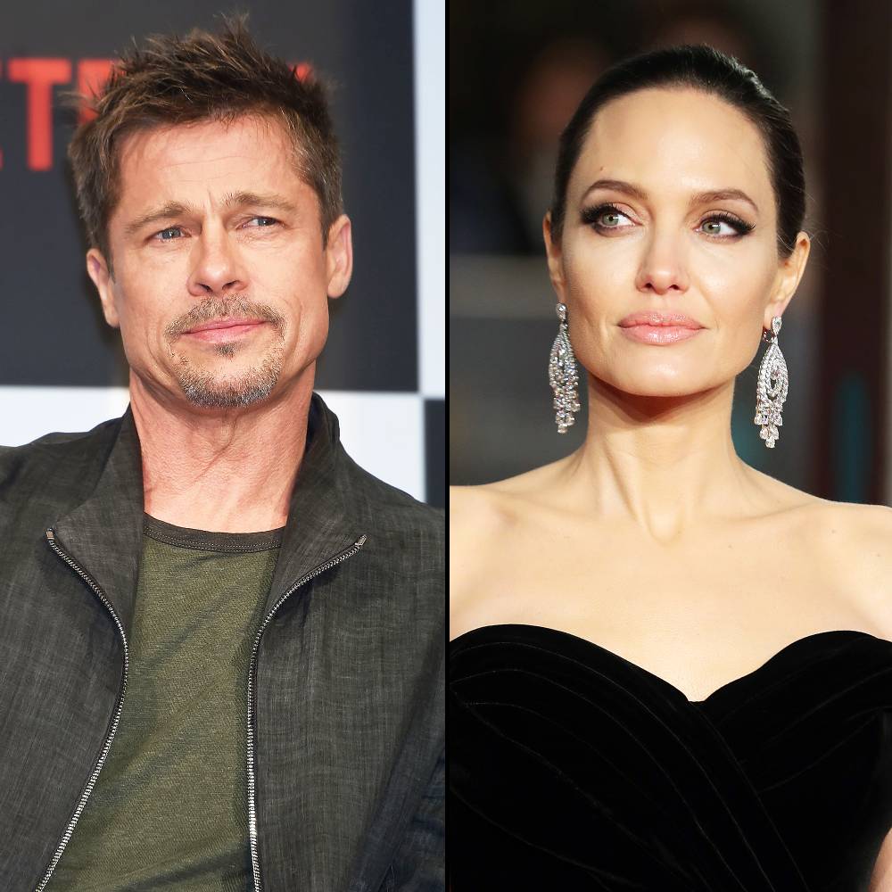 Brad Pitt Angelina Jolie Custody Battle Tension Kids