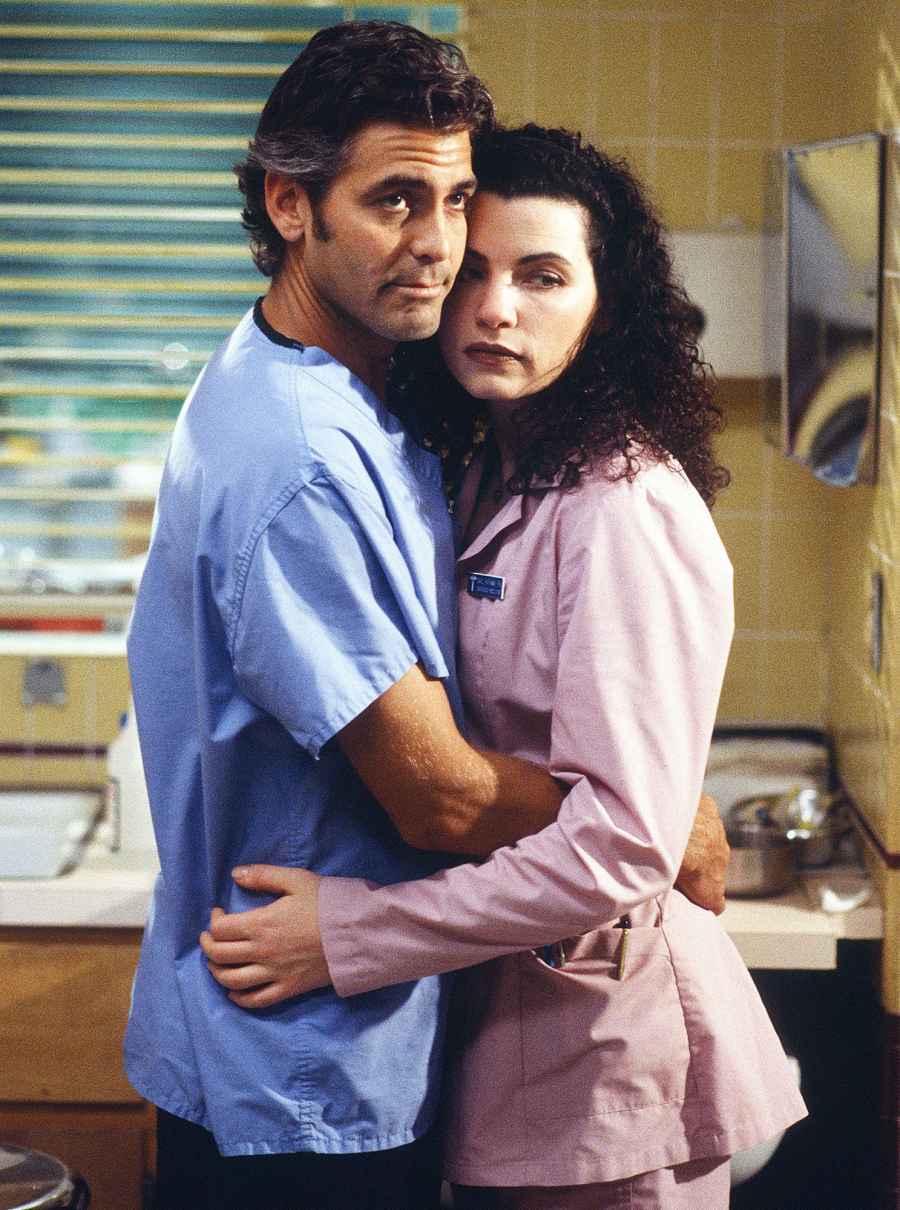 Best TV Couples ER George Clooney Julianna Margulies