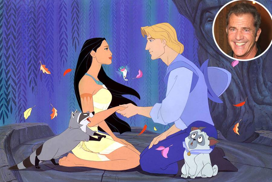 Pocahontas-Mel Gibson Voice Disney Pixar