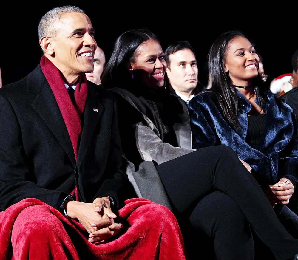 Barack Obama Michelle Obama Daughter Sasha High School Graduation