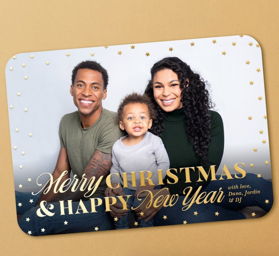 Jordin Sparks Christmas card