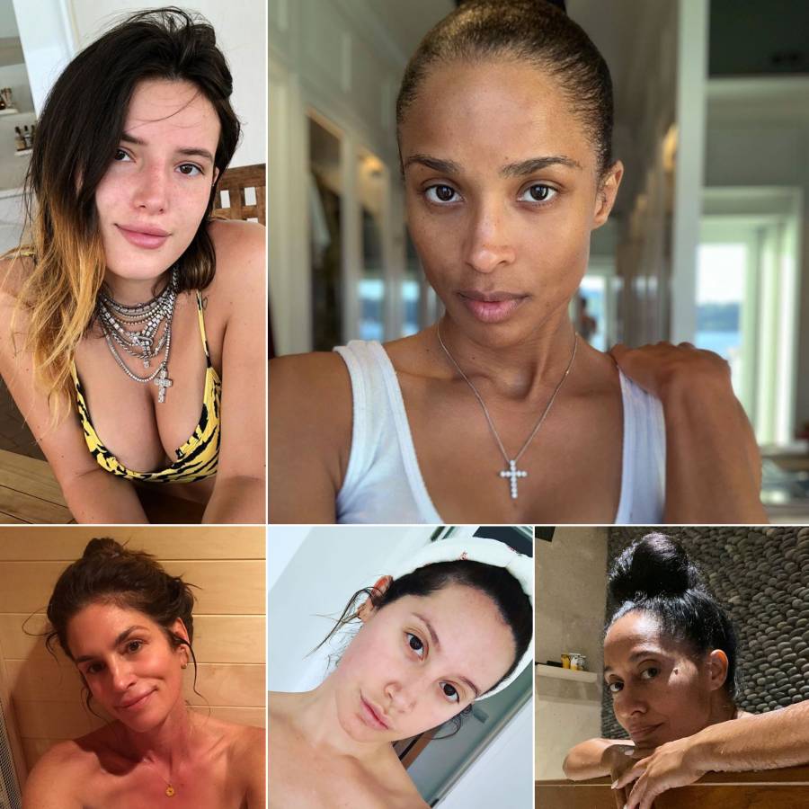 Stars Go Makeup-Free