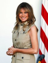 Melania Trump Brings Back This "90s Belt Trend