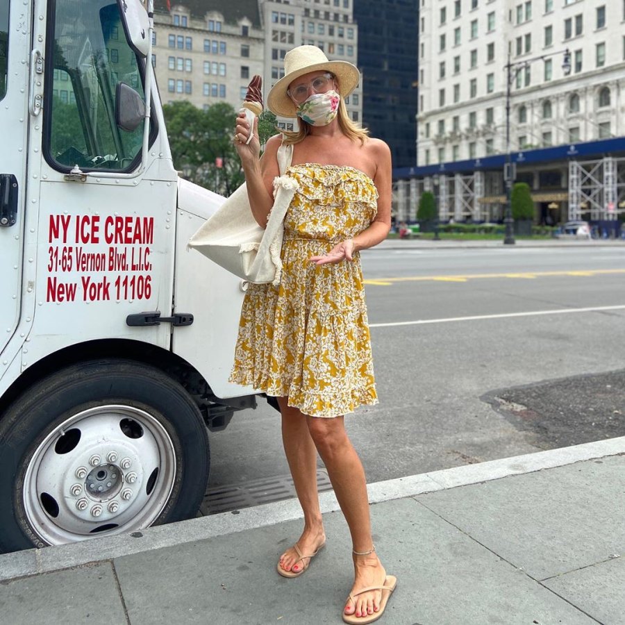 Sonja Morgan ice cream