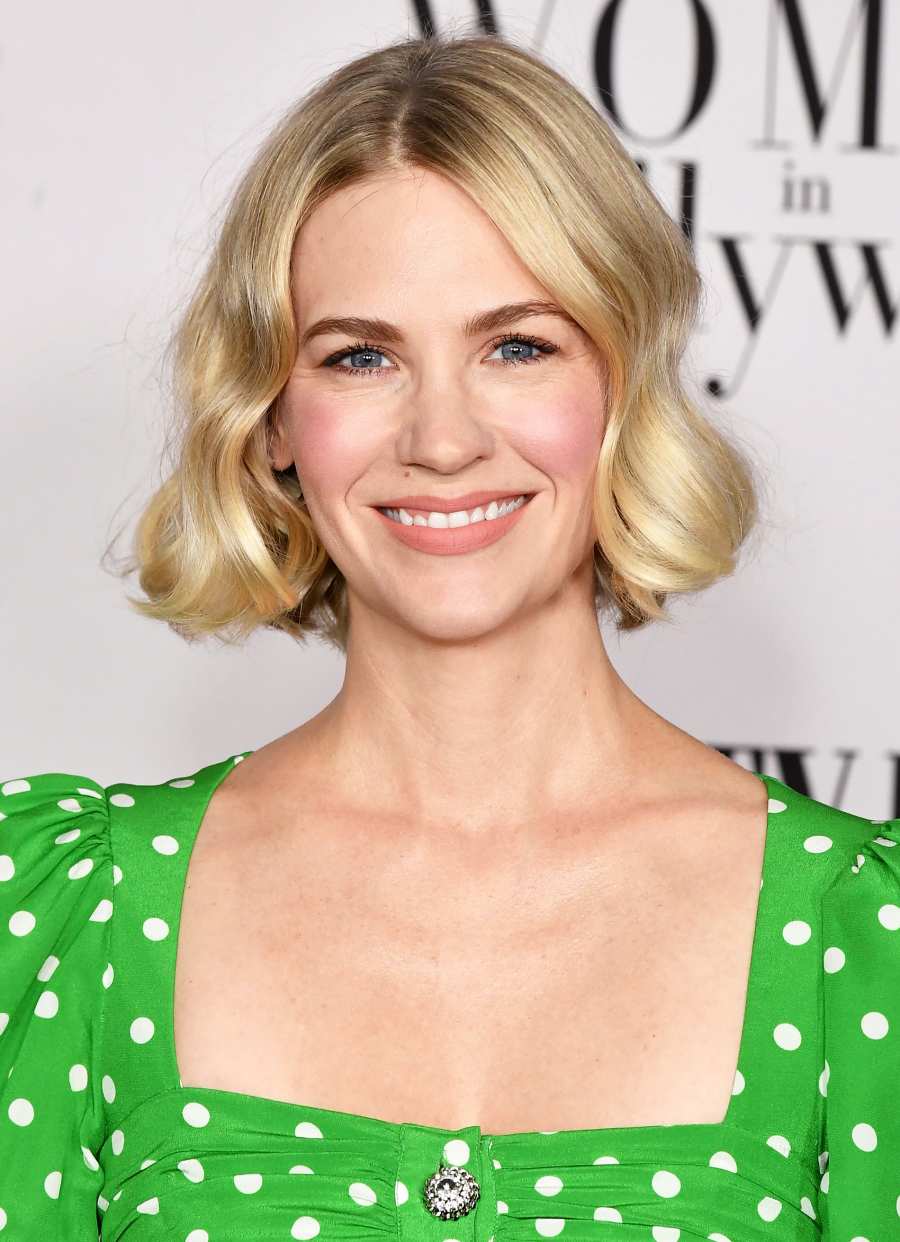 January Jones Now Has Pink Hair and It Looks Amazing