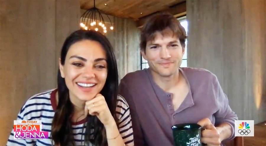 Mila Kunis Bridgerton Fan Ashton Kutcher