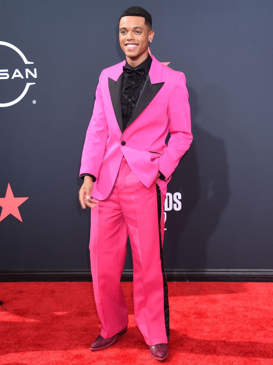 2022 BET Awards Red Carpet Jabari Banks