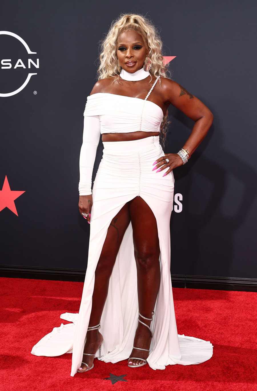 2022 BET Awards Red Carpet Mary J Blige