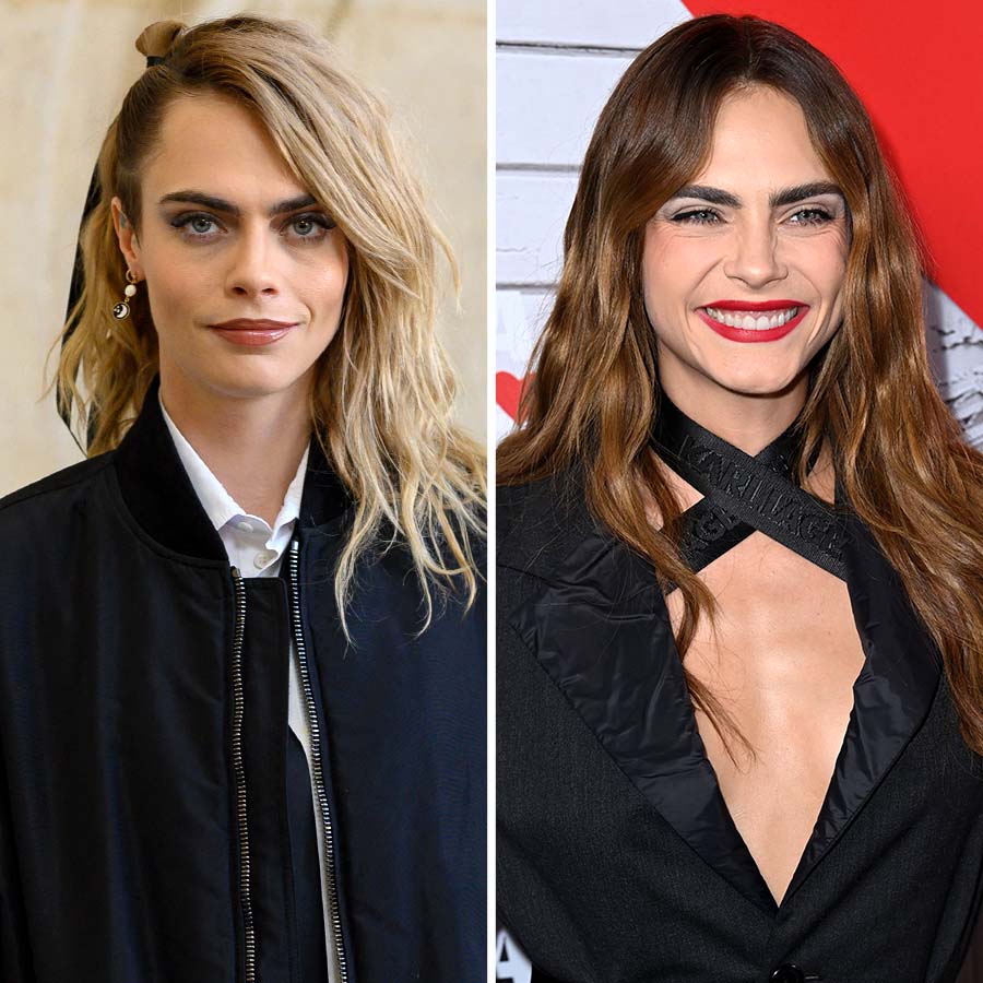 Cara Delevingne Debuts Golden Brown