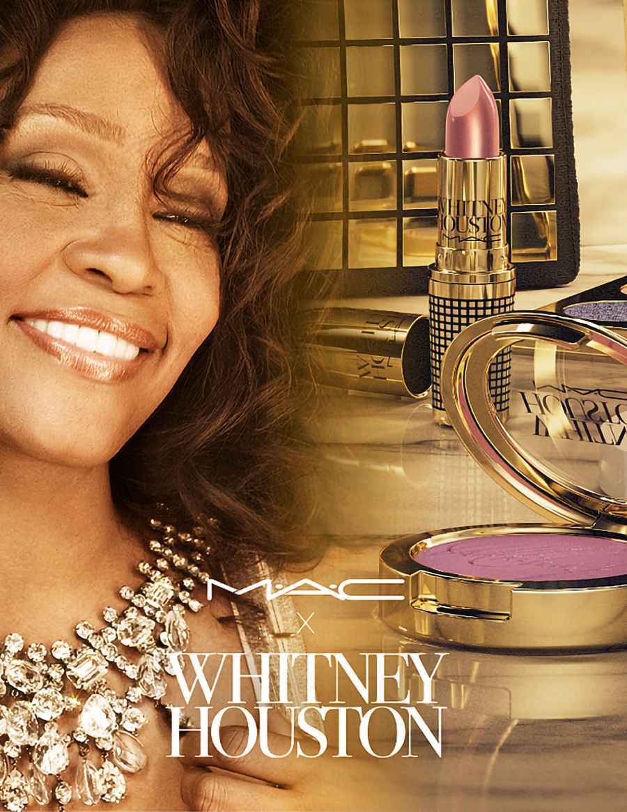 Whitney Houston x MAC collection