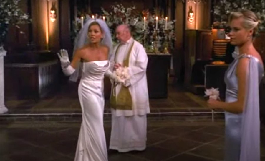 Celebrity Wedding Dresses: TV & Movies