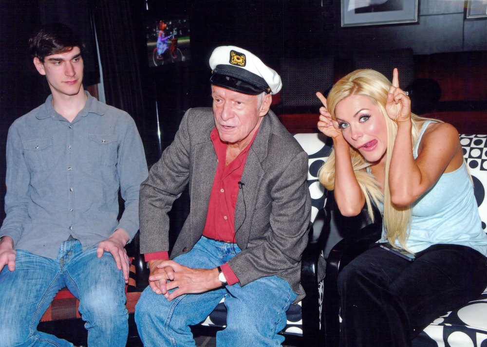 Crystal Hefner Tells Stepson What Attracted Her to His Magnetic Dad Hugh Hefner