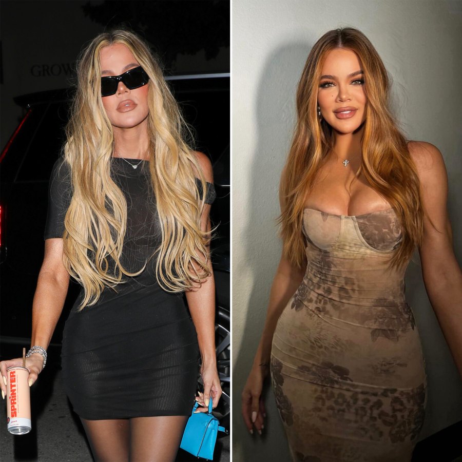 Khloe Kardashian hair changes gallery