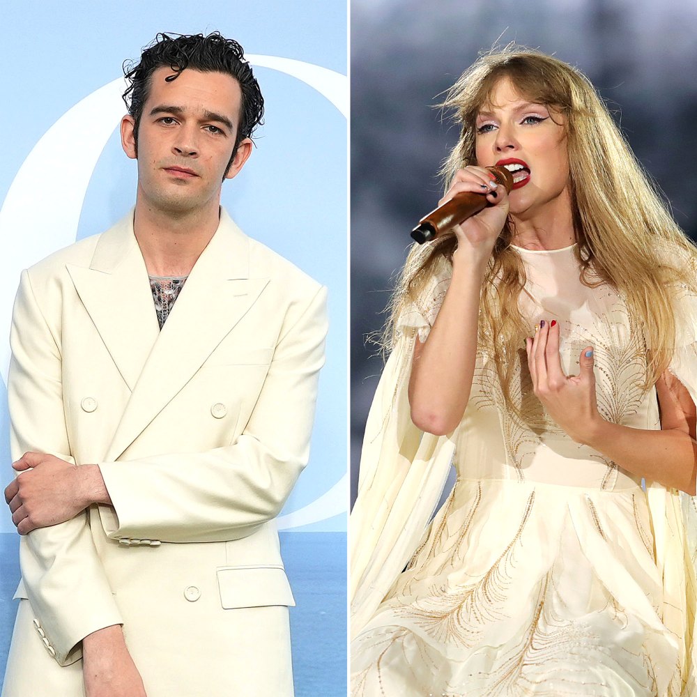 Matty Healy Is Uncomfortable With Focus on Taylor Swift Romance