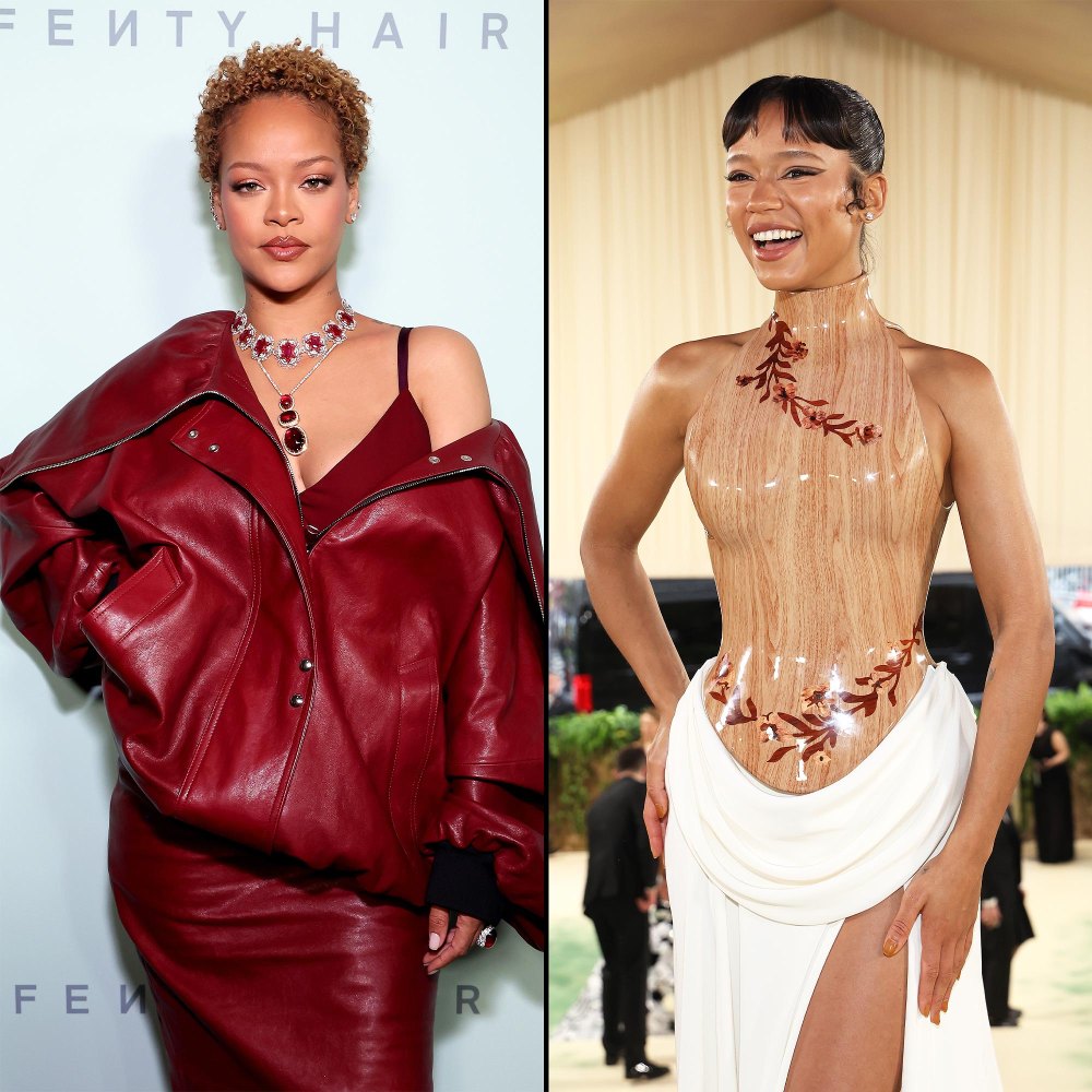Rihanna Pitches Fly Taylor Russell to Play Her in a Future Biopic Since She Has a Nice Forehead