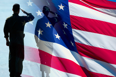 Veterans - American Flag