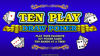 Ten Play Draw Poker