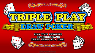 Triple Play Draw Poker