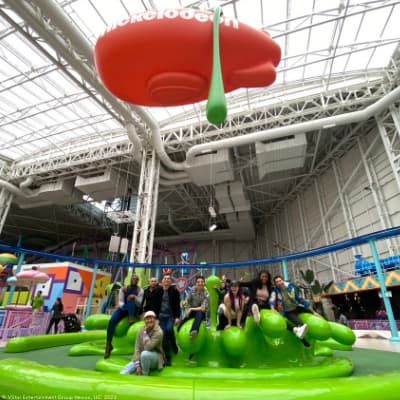 VSTAR - The cast of PAW Patrol Live! “The Great Pirate Adventure” exploring Nickelodeon Universe at American Dream. 