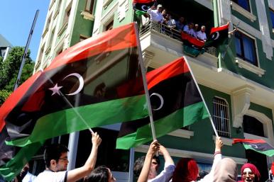 Libyan flags, Tripoli