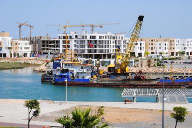 Construction site, Rabat