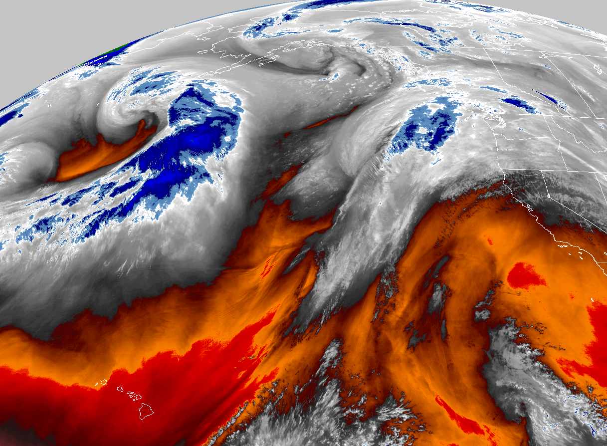 Water Vapor Satellite Imagery