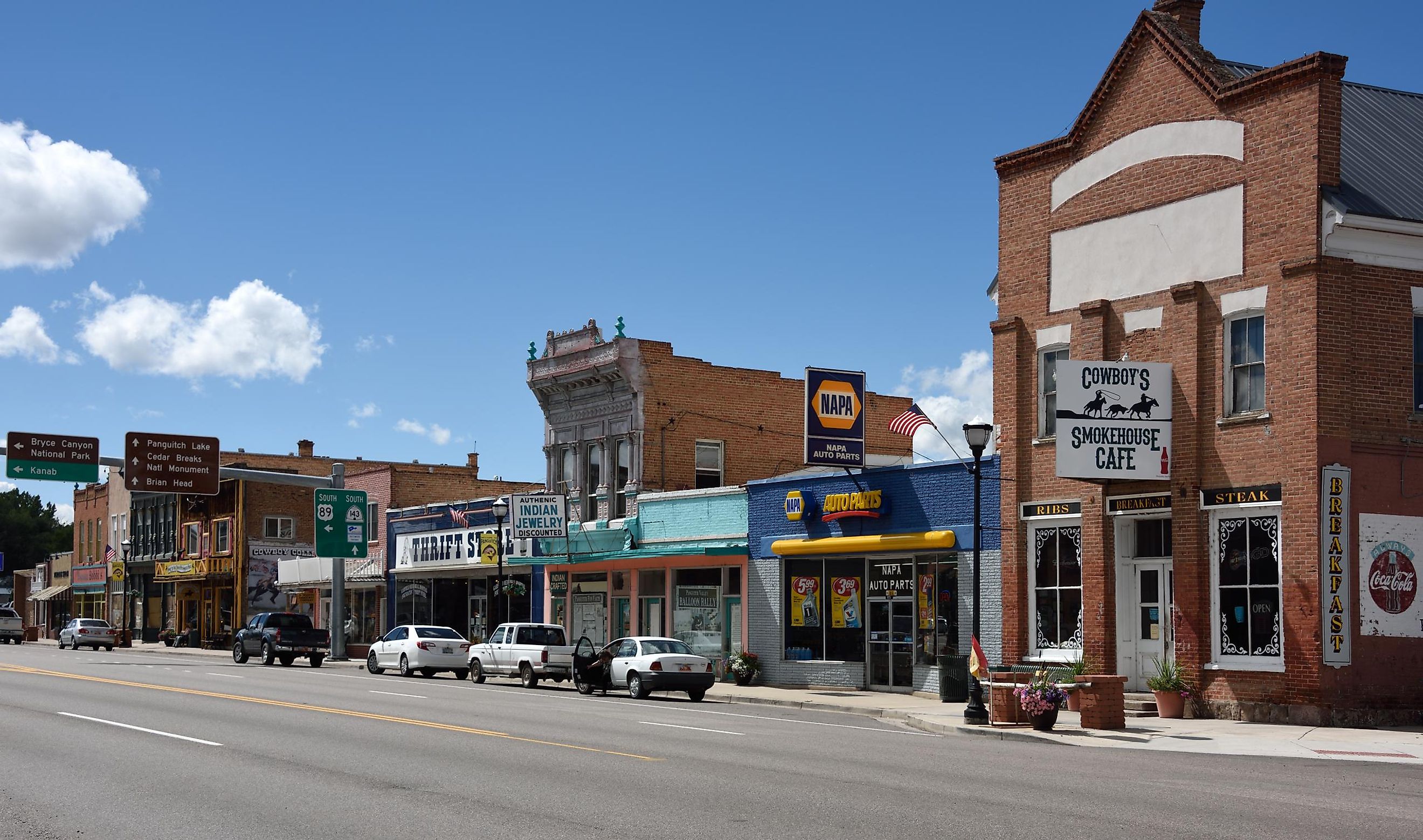 Main Street Panguitch Utah