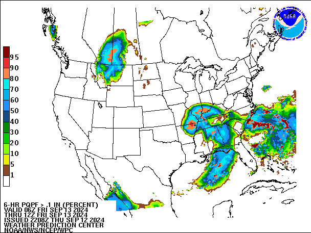 6-Hour PQPF valid 12Z September 13, 2024