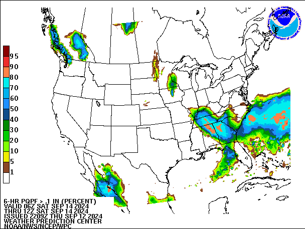 6-Hour PQPF valid 12Z September 14, 2024