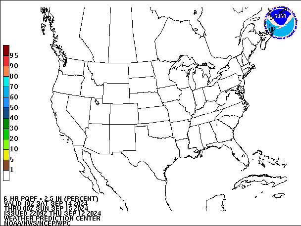 6-Hour PQPF valid 00Z September 15, 2024