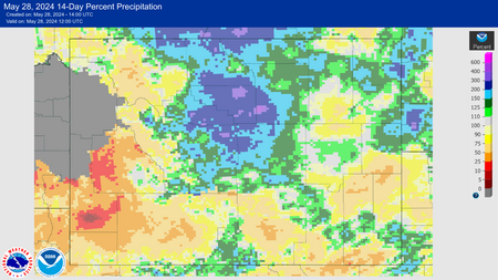 AHPS Precipitation Last 14 Days