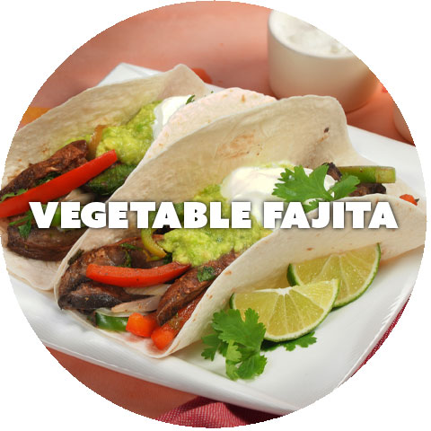 Click to see new recipe Vegetable Fajita