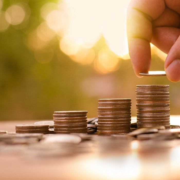 Stacking coins