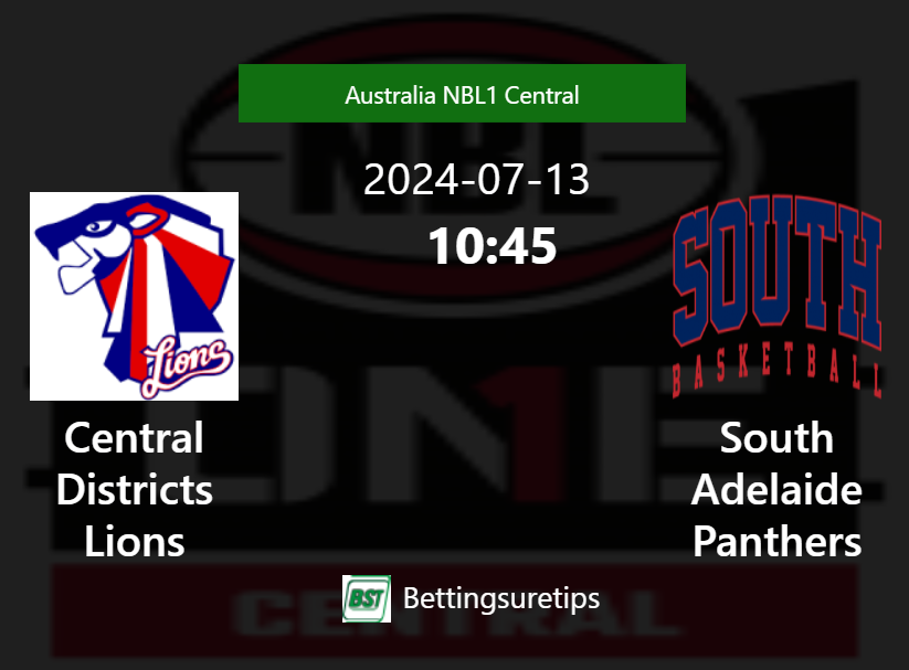 Central Districts Lions vs South Adelaide Panthers Prediction and Pick - Australia NBL1 Central