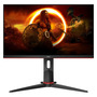 Monitor Gamer Aoc 23,8  165hz 1ms 24g2s/bk 100v - 240v Cor Preta/vermelho