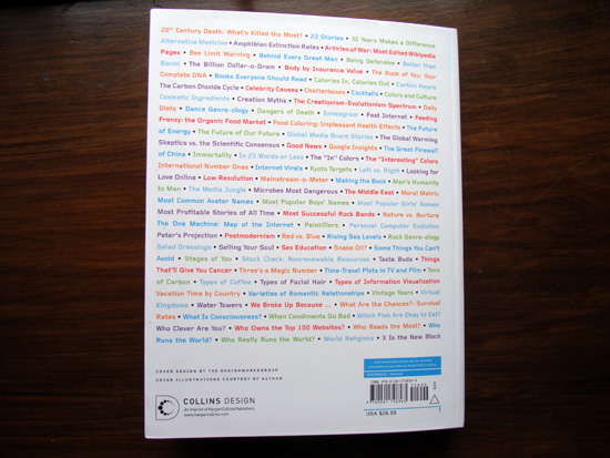 The Visual Miscellaneum by David McCandless: Backcover