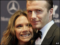 Victoria and David Beckham