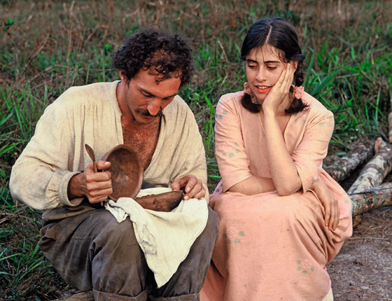 Adilson Barros e Fernanda Torres em A marvada carne,filme de 1985 (Foto:  Reprodução)