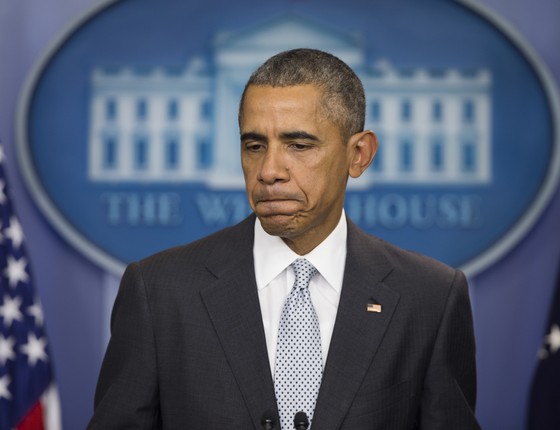 O presidente Barack Obama se pronunciou sobre os ataques em Paris nesta sexta-feira (Foto: AP Photo/Evan Vucci))