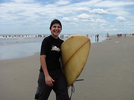 "Não é uma escolha. Nasci assim", declara Luan Munhão (Foto: Arquivo pessoal Mariana Munhão)