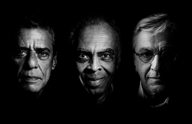 QUEM TE VIU, QUEM TE VÊ Os músicos Chico Buarque, Gilberto Gil e Caetano Veloso. Eles querem controlar livros publicados a seu respeito (Foto: Daryan Dornelles/Folhapress, Alexandre Rezende/Folhapress e Camilla Maia/Ag. O Globo)