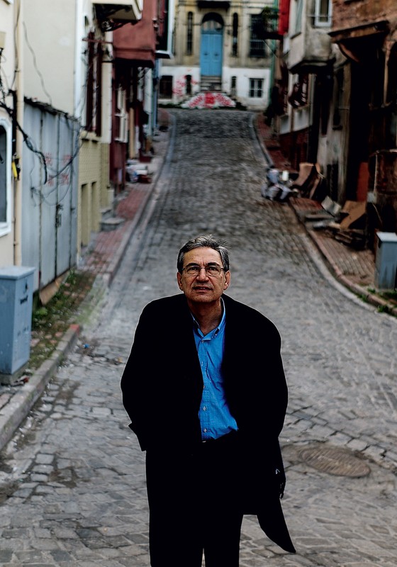 O escritor turco Orthan Pamuk (Foto: Ayman Oghanna/The New York Times)