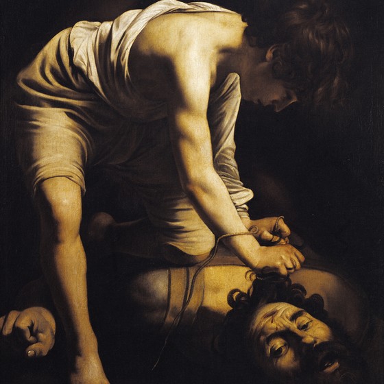 Davi com cabeça de Golias,de Caravaggio (Foto: DeAgostini/Getty Images)