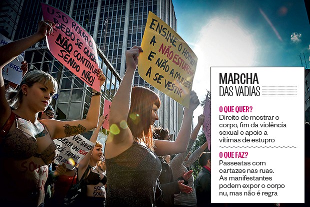 Marcha das vadias (Foto: Leandro Moraes/UOL/Folhapress)