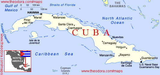 Cuba Map