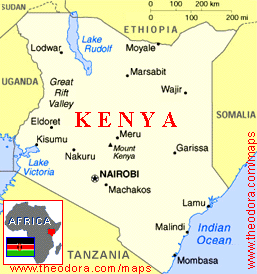 Kenya Map