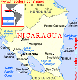 Nicaragua Map